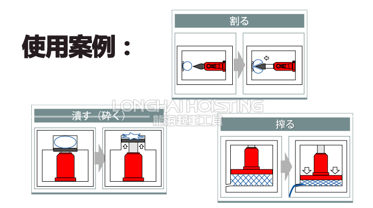 鷹牌EAGLE ED-40液壓千斤頂使用案例